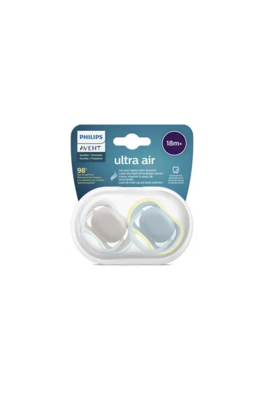 Scf349/01 Ultra Air соска 18 месяцев 2 шт. для мальчиков - PHILIPS AVENT