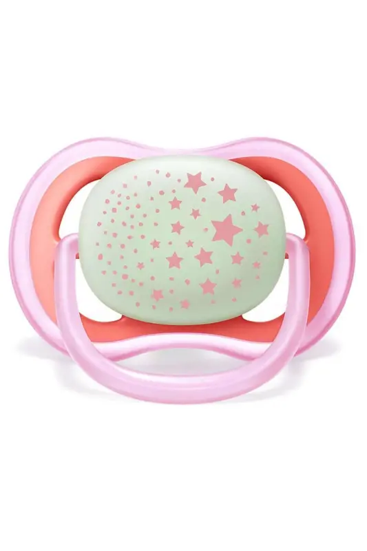 Scf376/22 Ultra Air Night Qorong'ida porlaydigan tungi emzik 6-18 oy qiz - 3