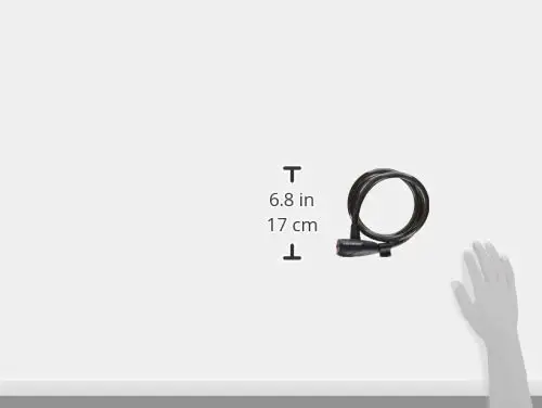 Schwinn Bike Lock with Keys, 3, 4, 5 or 6 ft x 8, 10, 12 or 15 mm, Black, Cable or Chain, Anti Theft Protection, Bike Lock Cable for Security - 3