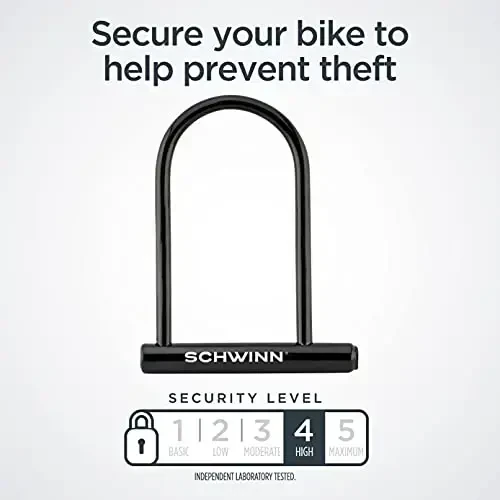 Schwinn Bike Lock с ключами, 3, 4, 5 или 6 футов x 8, 10, 12 или 15 мм, черный, кабельный или цепной, защита от кражи, велосипедный замок для безопасности - 2