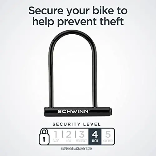 Schwinn Bike Lock with Keys, 3, 4, 5 or 6 ft x 8, 10, 12 or 15 mm, Black, Cable or Chain, Anti Theft Protection, Bike Lock Cable for Security - SCHWINN (1)