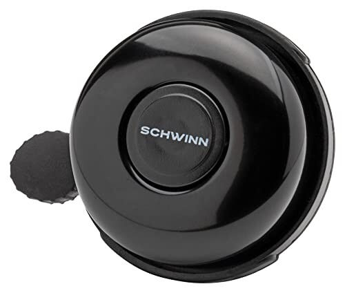 Schwinn Classic Black Bike Bell, Bicycle Accessories, Kids and Adult Bikes, Easy Installation, Loud Ringing Sound - 5