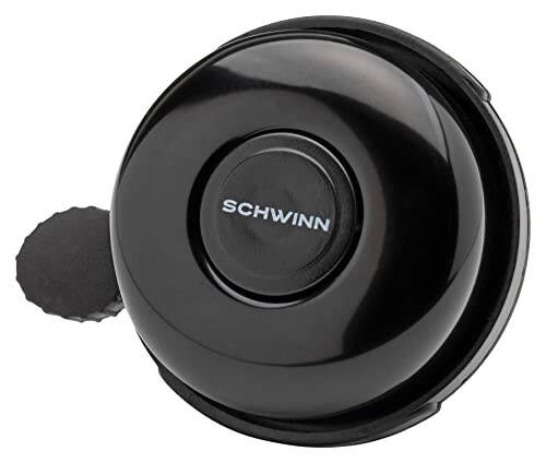 Schwinn Classic Black Bike Bell, Bicycle Accessories, Kids and Adult Bikes, Easy Installation, Loud Ringing Sound - 5