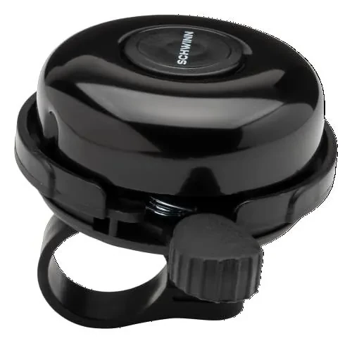 Schwinn Klassik Qora Velosiped Qo'ng'irog'i, Velosiped Aksessuarlari, Bolalar va Kattalar Velosipedlari, Oson O'rnatish, Baland Jiringlash Ovozi - 6