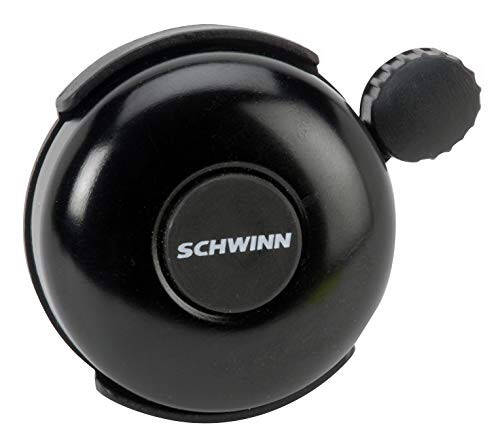 Schwinn Klassik Qora Velosiped Qo'ng'irog'i, Velosiped Aksessuarlari, Bolalar va Kattalar Velosipedlari, Oson O'rnatish, Baland Jiringlash Ovozi - 4
