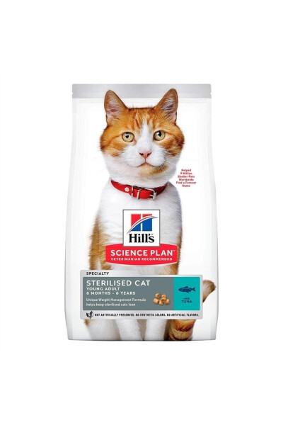 SCIENCE PLAN Sterilized Adult Cat Food with Tuna 10 Kg - 48