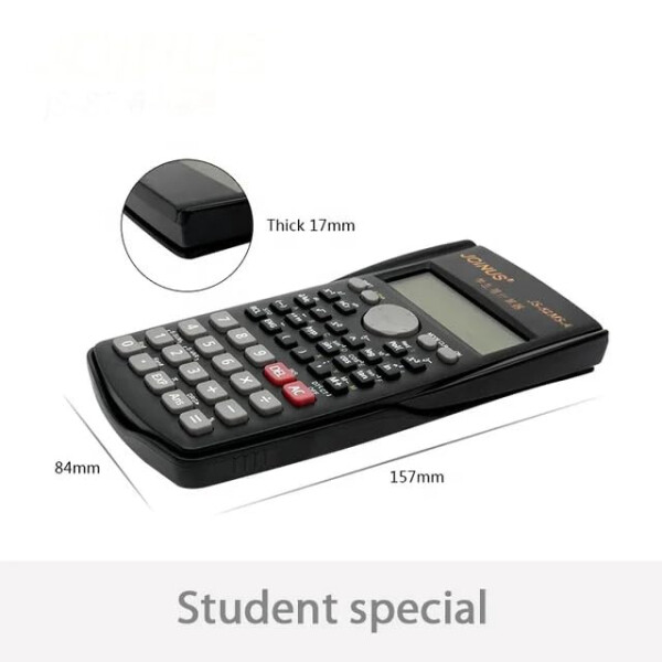 Scientific Calculator 240 Calculations Functions 10+2 Digits Model: JS-82MS-A - 3