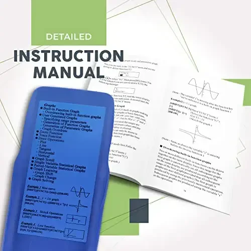 Scientific Calculator with Graphic Functions - Multiple Modes with Intuitive Interface - Perfect for Beginner and Advanced Courses, High School or College - 5