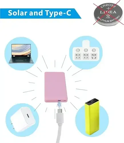 Scientific Calculators for College Students, IPepul Pink Desktop Math Solar Calculator with Notepad,991EX Type-C Rechargeable 552 Functions, School Supplies for Middle High School and Students(Pink) - 2