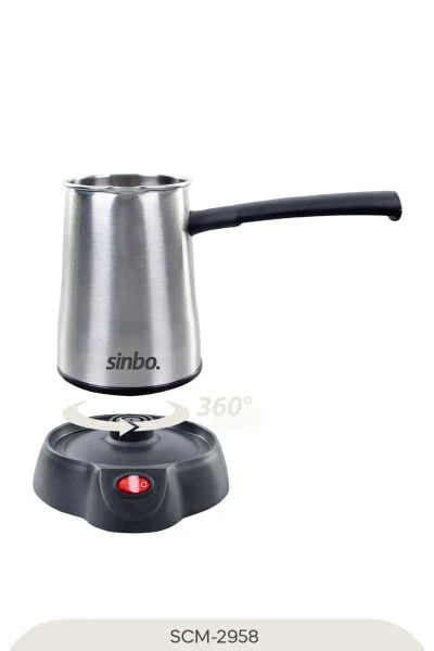 SCM-2958 Cordless Electric Kettle - Stainless Steel - 3