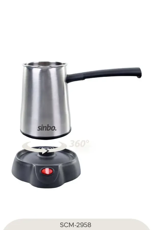 SCM-2958 Cordless Electric Kettle - Stainless Steel - 3