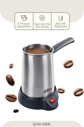 Scm-2958 Elektr Choynak - Inox-Kulrang - 1