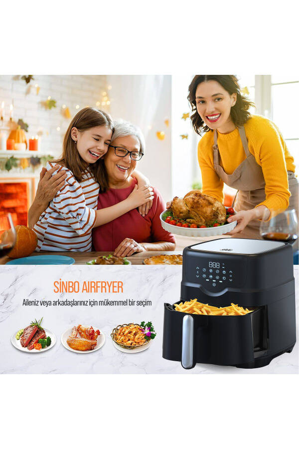 SCO-5056 Havo Fritöz - 4.5LT - 10