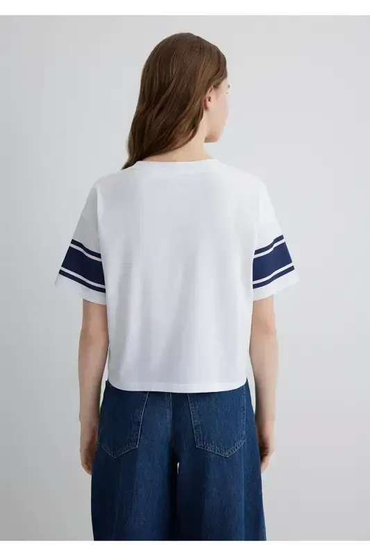 Scooby Doo Printed White T-shirt Regular Fit / Norm - 5