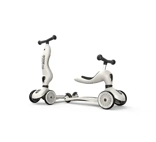 Scoot & Ride 2-in-1 Ride-On & Stand Kids Scooter, 1 yoshdan 5 yoshgacha, Highwaykick 1, Ash - 5