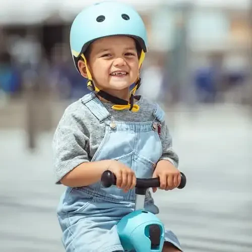 Scoot & Ride 2-in-1 Ride-On & Stand Kids Scooter, 1 yoshdan 5 yoshgacha, Highwaykick 1, Blueberry - 6