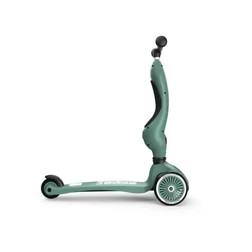 Scoot & Ride 2-in-1 Ride-On & Stand Kids Scooter, Ages 1 to 5, Highwaykick 1, Forest - 6