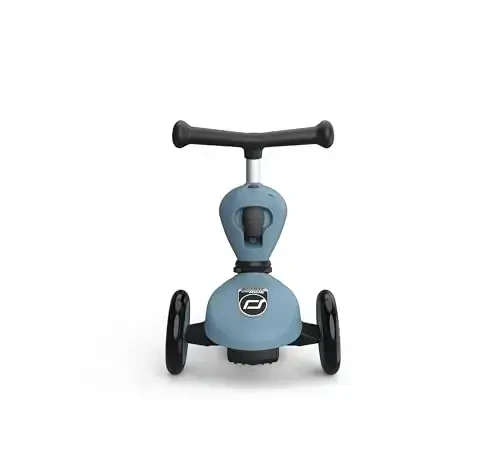 Scoot & Ride 2-in-1 Ride-On & Stand Kids Scooter, Ages 1 to 5, Highwaykick 1, Steel - 6