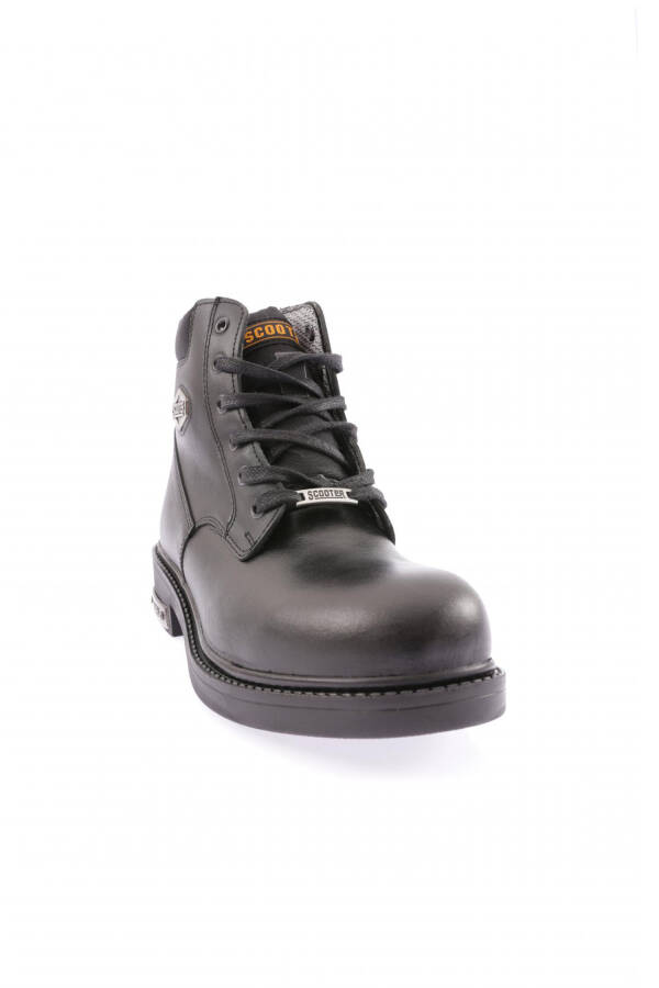 Scooter M5121 Monta Men's Boots 20K BLACK LEATHER - 6