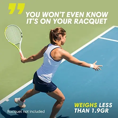 Scoring Right Ko'chma Tenis Raketi va Padel Hisoblagich, Oson O'rnatiladigan Kichik Hisoblash Taxtasi O'yin, Set va Ballarni Hisoblash uchun, ITFga Mos va Yengil Mini Hisoblagich, 1.9g - 6