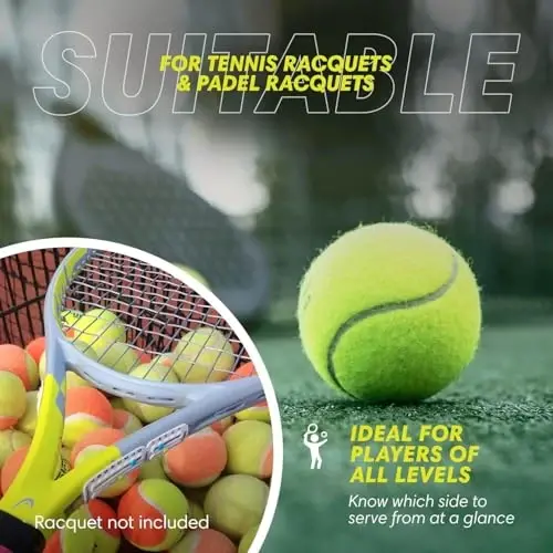 Scoring Right Portable Tennis Raketkasi va Padel Hisobchisi, Oson O'rnatiladigan Kichik Hisob Paneli ochkolar, o'yinlar va setlar hisobini yuritish uchun, ITFga mos va Yengil Mini Hisobchi, 1.9g - 11