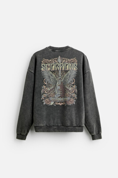 SCORPIONS © BREATHABLE SWEATSHIRT - Anthracite Grey - 26