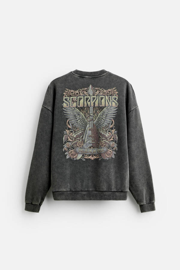 SCORPIONS © NAFAS OLADIĞAN SWEATSHIRT - Antrasit kulrang - 26