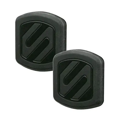 Scosche MAGFM-2PXCES0 MagicMount Flush Magnetic Car Mount, Universal Cell Phone Holder for Car Dashboard & Flat Surfaces, Easy Magnet Mounting for iPhone, iPad, Smartphones, Tablets & More (Pack of 2) 