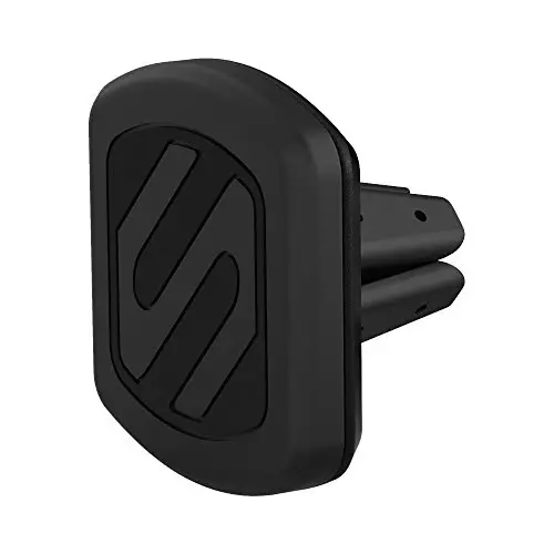 Scosche MAGVM2B MagicMount Магнитный держатель для телефона, Автомобильный держатель для телефона в вентиляционное отверстие, совместимый с iPhone, Samsung и всеми телефонами Android, Несовместим с MagSafe - SCOSCHE
