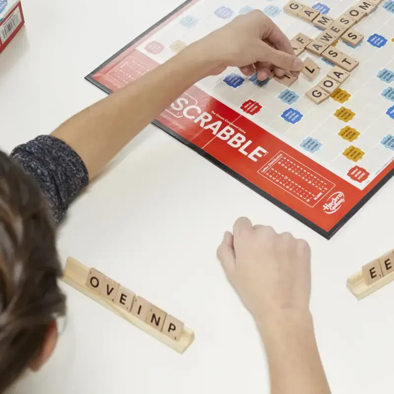 Scrabble Board Game, Fun Family Game For 2-4 Players - 4