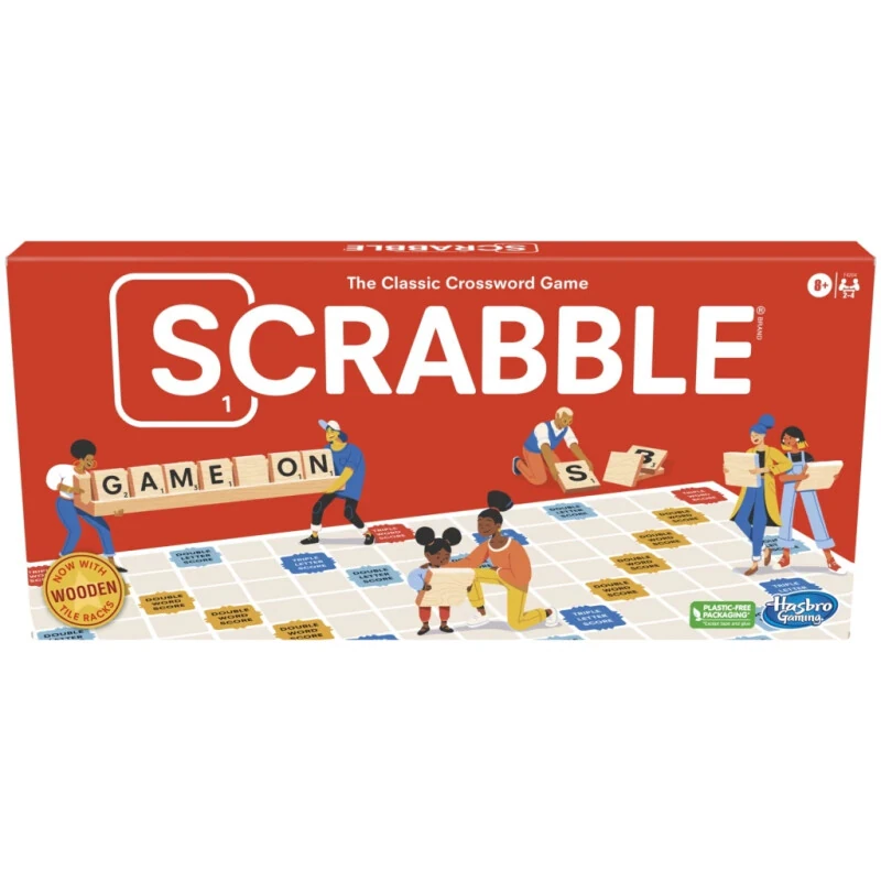 Scrabble taxta o'yini, 2-4 o'yinchi uchun qiziqarli oilaviy o'yin - SCRABBLE