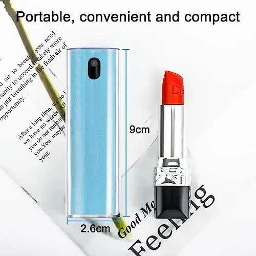 Screen Cleaner Touchscreen Mist Spray, walrfid Cleaning Kit for Electronic Phone TV, Laptop, Tablet, PC, Computer LCD Flat Screens, Eyeglasses, Compatible with iPhone iPad MacBook Pro - LightBlue - 6