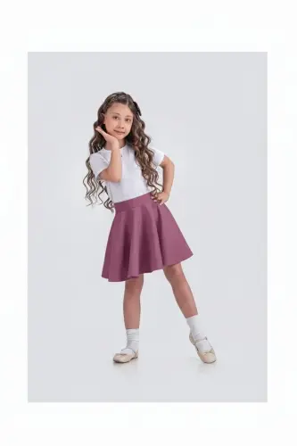 Scuba 23 Nisan 29 Ekim Törenlik Etek MNK0565 GÜL KURUSU-GÜL KURUSU - MNK BABY&KIDS (1)