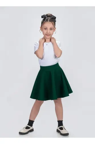 Scuba 23 Nisan 29 Ekim Törenlik Etek MNK0565 YEŞİL-YEŞİL - MNK BABY&KIDS (1)