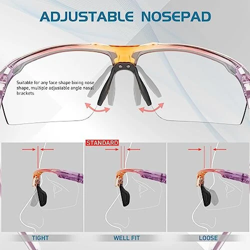 SCVCN Photochromic Sunglasses for Men Women UV 400 Protection Sports Fishing - 4