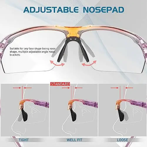 SCVCN Photochromic Sunglasses for Men Women UV 400 Protection Sports Fishing - 4