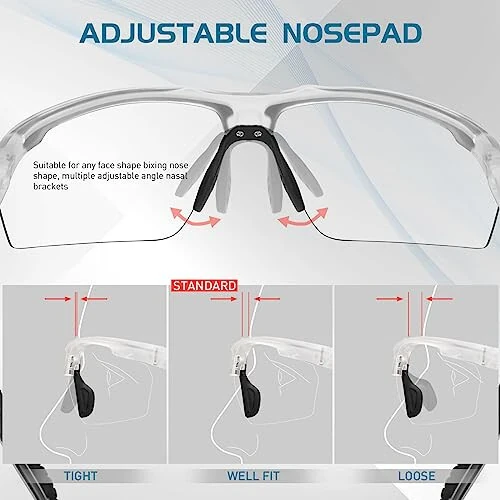 SCVCN Photochromic Sunglasses for Men Women UV 400 Protection Sports Fishing - 4
