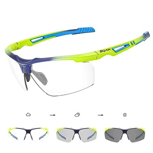 SCVCN Photochromic Sunglasses for Men Women UV 400 Protection Sports Fishing - Modazone
