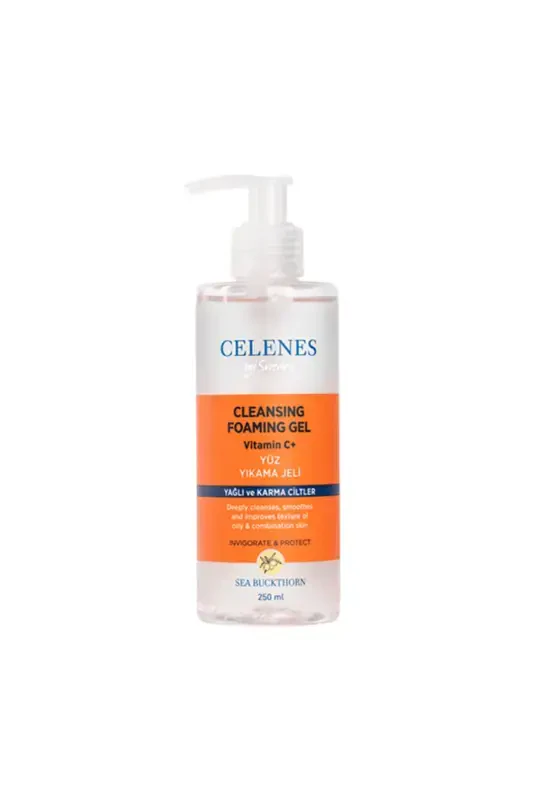 Sea Buckthorn Cleansing Gel 250ml Oily/Combination - CELENES BY SWEDEN