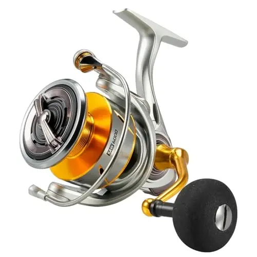 SeaKnight Speedy Saltwater Spinning Reel, 6.2: 1 High Speed, Max Drag 24Lbs, Smooth Fresh and Saltwater Fishing Reel - 1