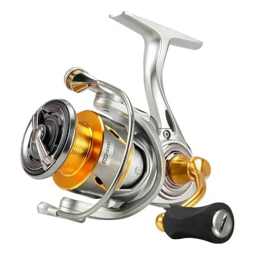 SeaKnight Rapid Saltwater Spinning Reel, 4.7: 1,6.2: 1 High Speed, Max Drag 33Lbs, Smooth Fresh and Saltwater Fishing Reel - 6