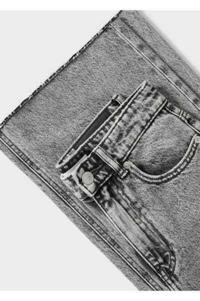 Seam-Free Cuffed Culotte Jean - 8