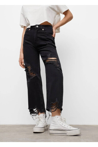Seamless Straight Cut Jeans - 5