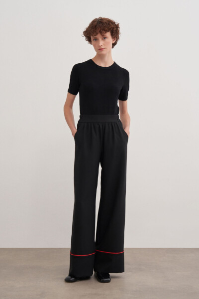 Search Biye Detailed Trousers - AKER