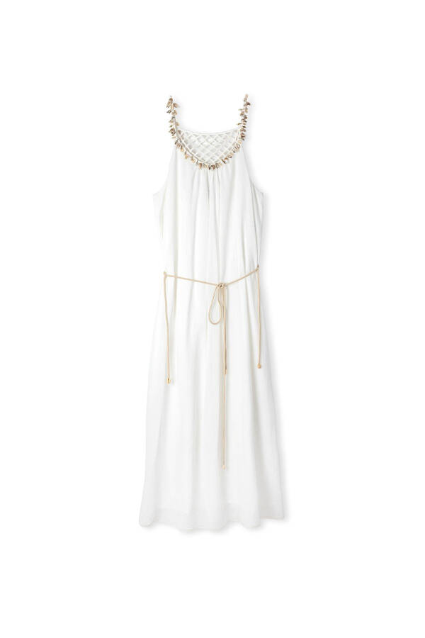 Seashell embellished dress - 3