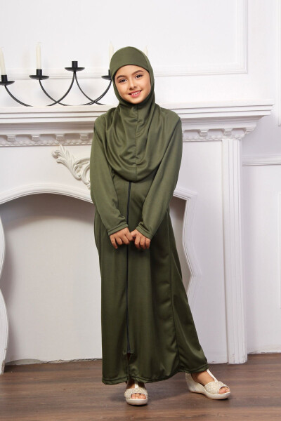 Seasonal Children's Prayer Dress, Young Ferace, Non-Sweating Prayer Outfit - 1