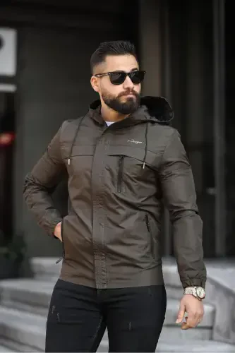 Seasonal Jacket Men-Khaki - DOXGER (1)