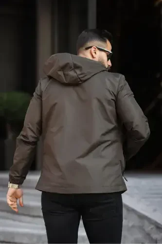 Seasonal Jacket Men-Khaki - 4