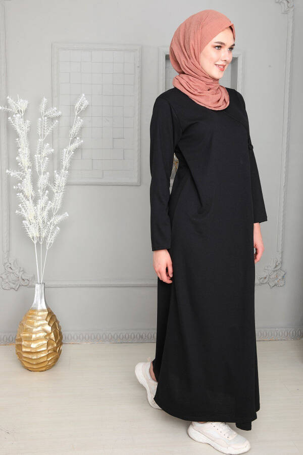 Seasonal Women's Hijab Dress for Prayer, Prayer Dress, Fluid Ferace - 5