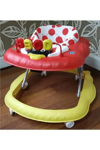 Seated Boby Musical Toy Walker Baby Walker TR Yellow-YELLOW - GENEL MARKALAR (1)